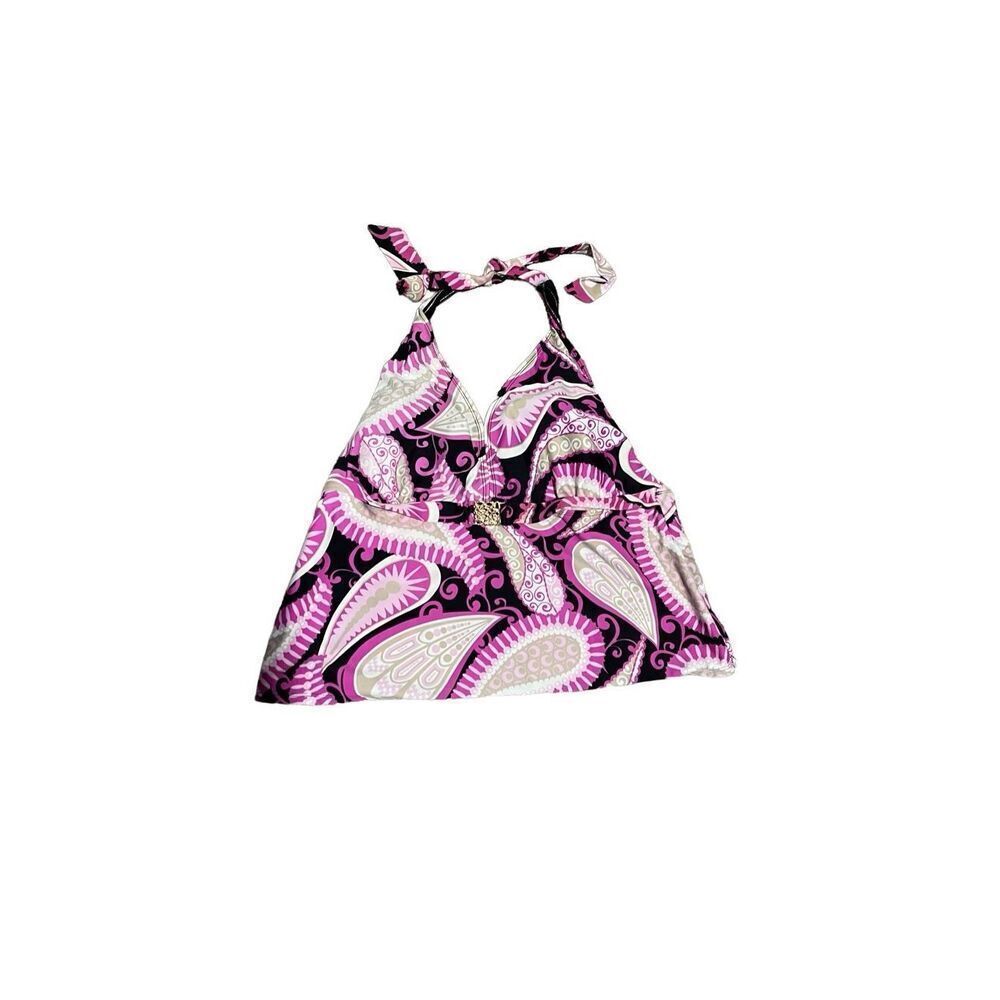 Faded glory halter swim top size 2x